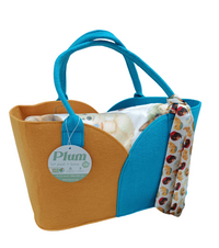 SET PLAID+BORSA PLUM 130X160 Tellini S.r.l. Ingrosso Abbigliamento